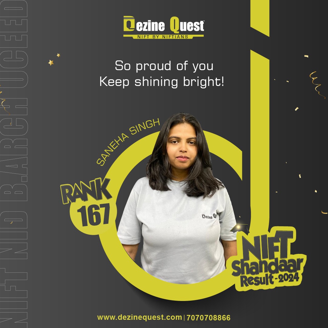 Step into the world of design with confidence. Dezine Quest’s unique coaching methodology empowers you to ace NIFT and NID exams. Join us in Patna today!